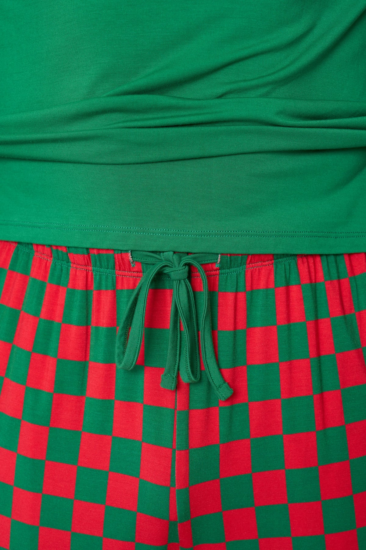 Men's Pocket T-Shirt Set Christmas - Merry Checkmate TENCEL™ Modal
